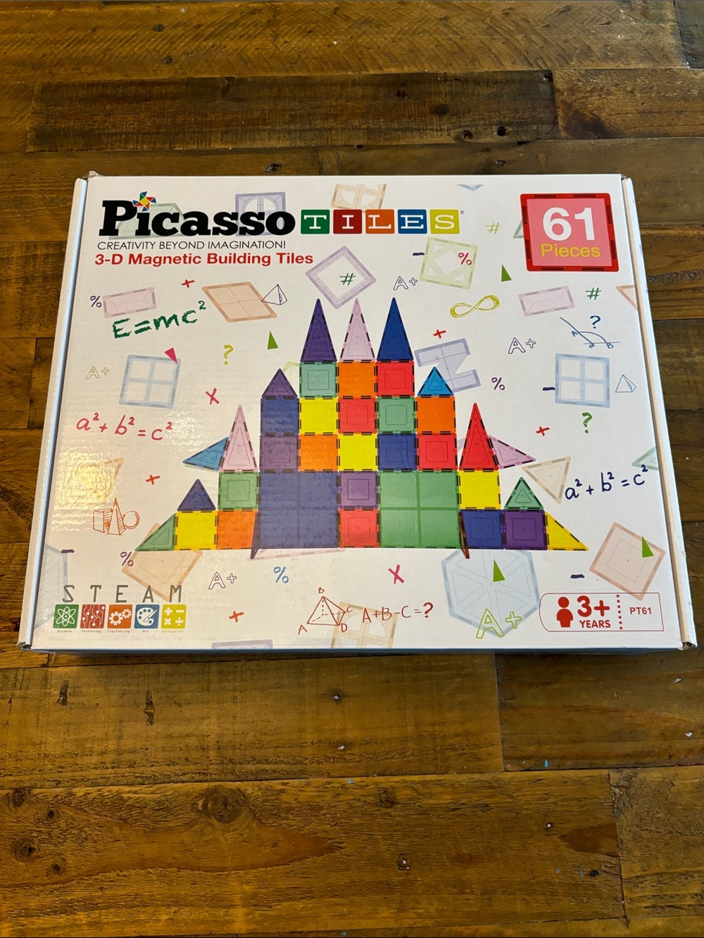 Picasso Tiles, 3-D Magnetic Building Tiles